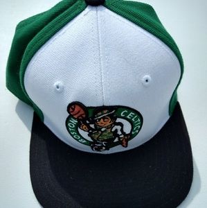 Flat brim Celtics cap